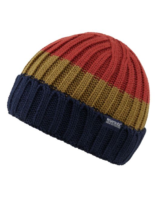 Regatta Red Davion V Beanie Ochre/Cumin) Material_Synthetic for men