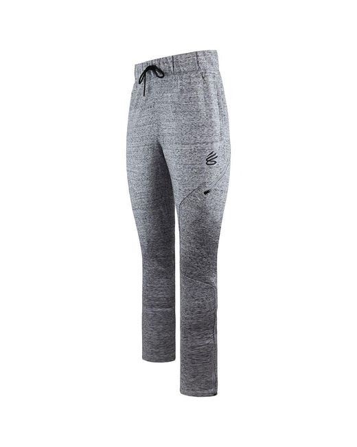 Under Armour Gray Curry Track Pants Cotton for men
