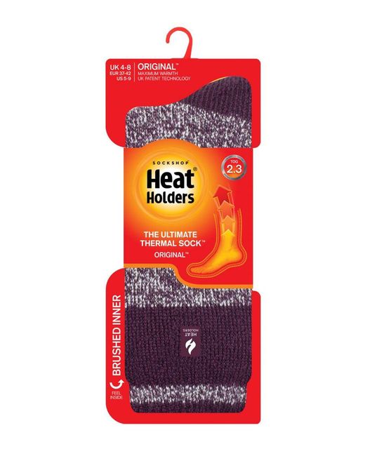 Heat Holders Purple Heat Holders Womens