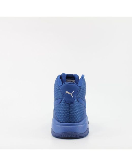 PUMA Blue Rebound Street Evo Textile Lace Up Trainers 361171 06 for men