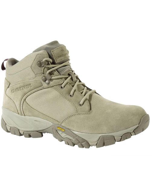 Craghoppers Green Salado Lightweight Desert Mid Walking Boots for men
