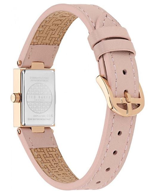 Ted Baker Natural Bkpllf502 Ladies Lileey Watch