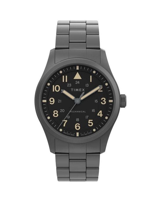 Timex Expedition North Field Horloge Zwart Tw2v41700 in het Gray voor heren