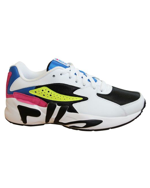 Fila Black Mindblower Cr Trainers Leather for men