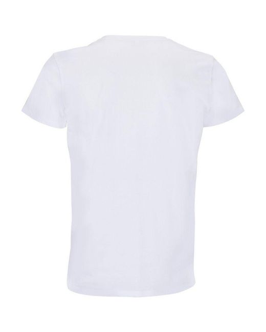 Sol's White Adult Crusader Recycled T-Shirt