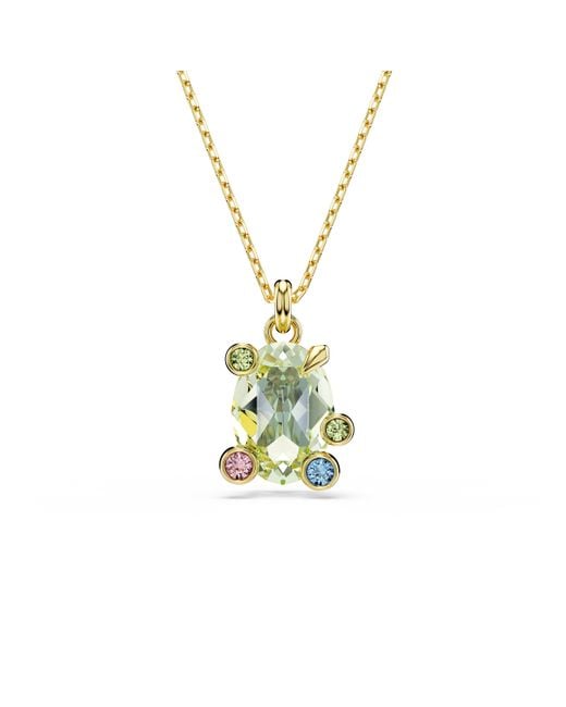 Swarovski Metallic 'Gema' Plated Metal Necklace