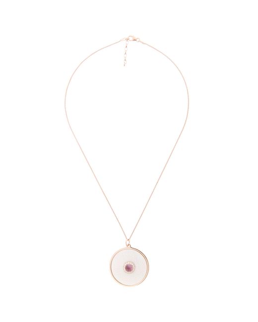 Orphelia Metallic 925 Sterling Chain With Pendant