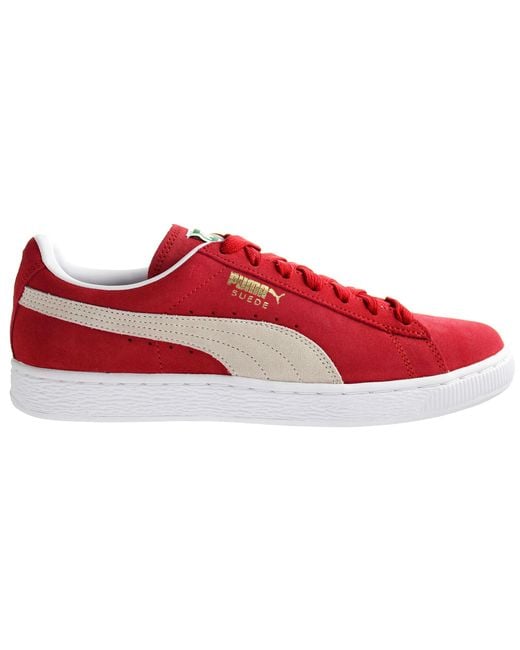 PUMA Red Suede Classic Xxi Trainers for men