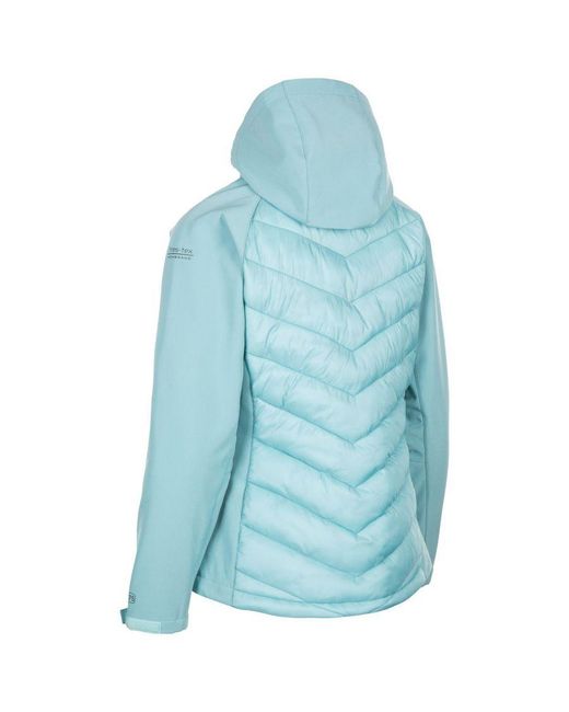 Trespass Blue Ladies Elvira Soft Shell Jacket (Aquarium)