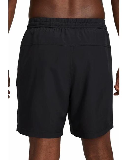 Nike Black Dri-Fit Form 7-Inch Unlined Versatile Shorts for men