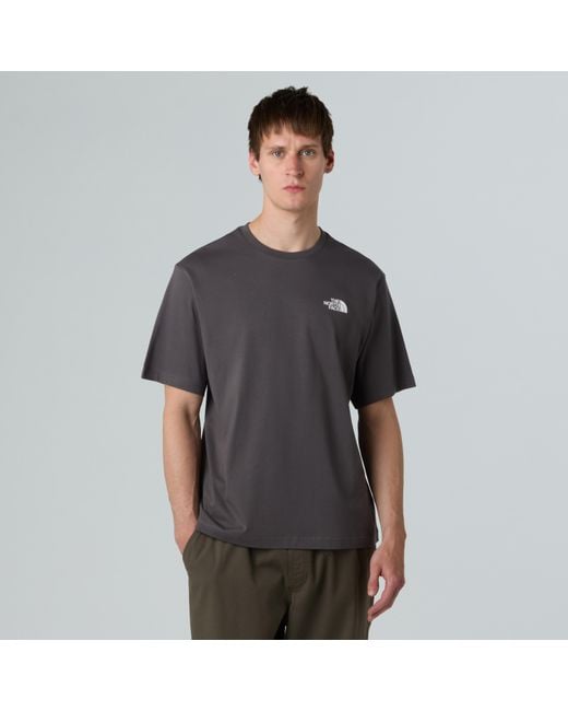 The North Face Gray U Explore Gear Relaxed S/S Tee