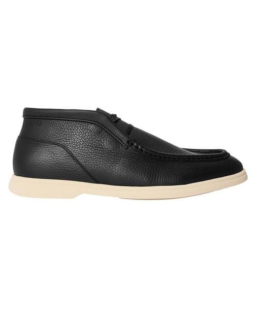 Boss Black Sienne Desb Leather Chukka Boots for men