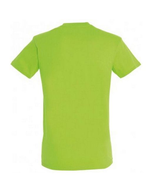 Sol's Green Regent Short Sleeve T-Shirt (Lime) for men
