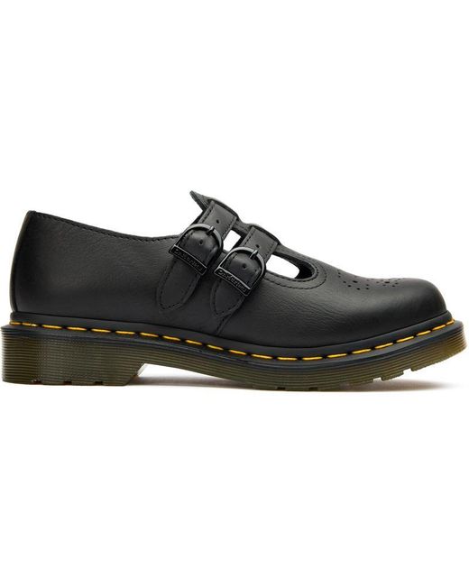Dr. Martens Black Dr 8065 Mary Jane Shoes