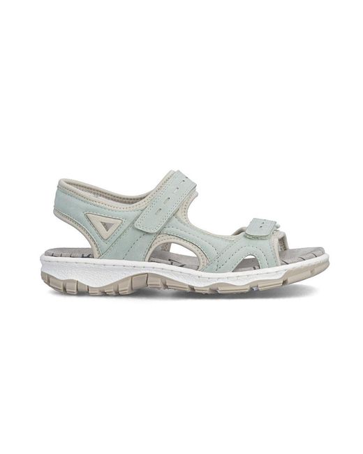 Rieker White Clara Hiking & Trail Sandals