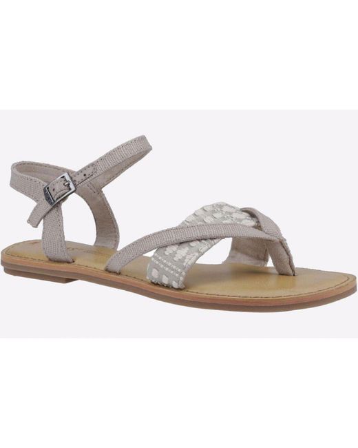 TOMS White Lexie Sandals