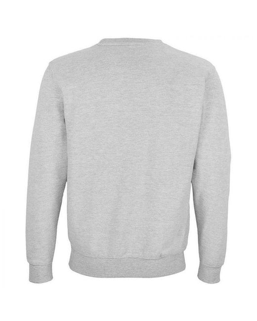 Sol's Gray Adult Columbia Sweatshirt Marl)