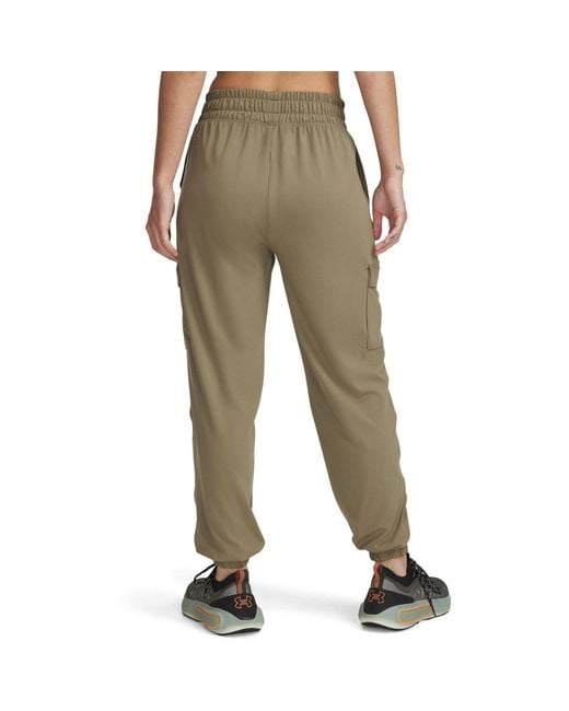 Under Armour Green Meridian Cargo Tracksuit Bottoms