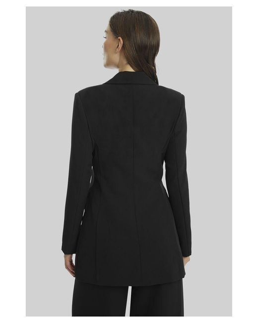 James Lakeland Black Tuxedo Blazer