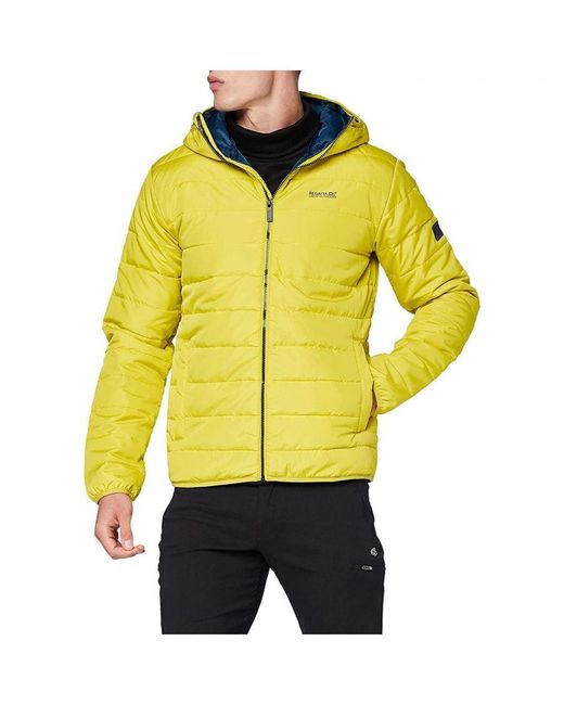 Regatta Yellow Helfa Jacket (Dark Tang) for men