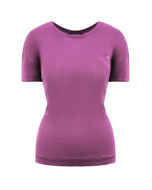 Champion Purple Heritage Fit T-Shirt Cotton