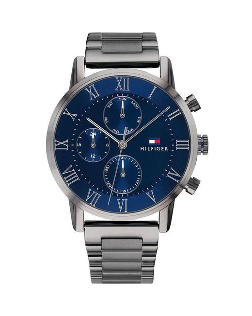 Tommy Hilfiger Blue 1791456 Kane Dial Watch for men