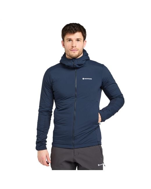 MONTANÉ Blue Fireball Lite Insulated Hooded Jacket for men