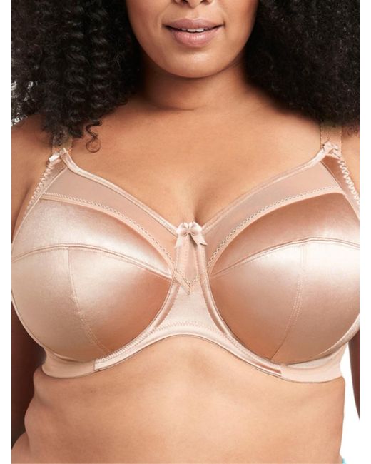 Goddess Brown Keira Underwired Bra Fawn