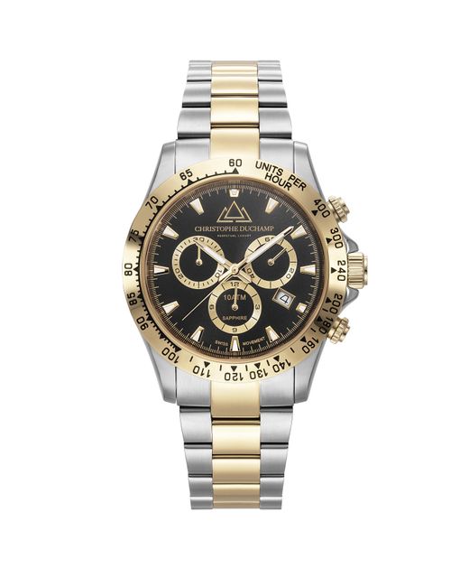 Christophe Duchamp Metallic Grand Mont Watch 42Mm for men