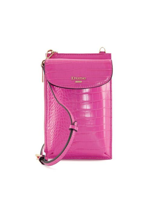 Dune Pink Shelbee Pouch Bag