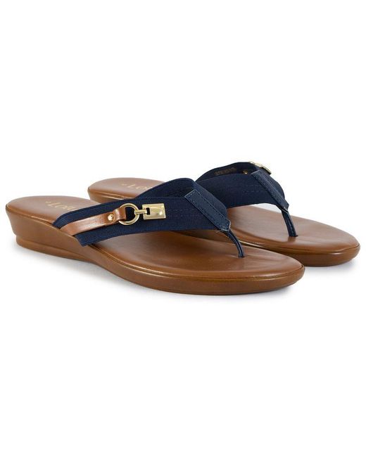Lotus Blue Esino Sandals