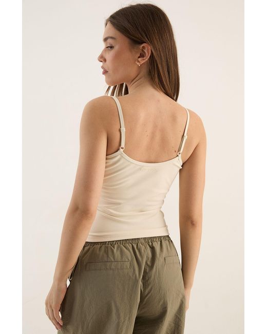 DSGN Studio Natural Sculpt Internal Padded Strappy Vest Top