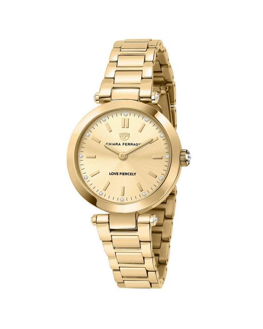 Chiara Ferragni Metallic Watches