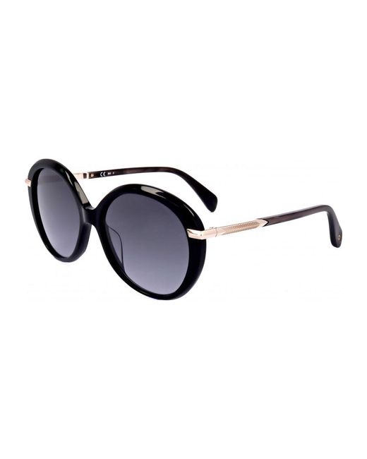 Rag & Bone Black Rnb1075-S-807-56 Rnb1075 S 56 807 Sunglasses