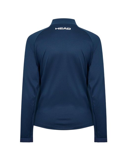 Head Blue Ladies Logo Full Zip Raglan Track Jacket