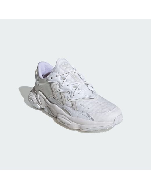 Adidas Originals White Ozweego Shoes for men