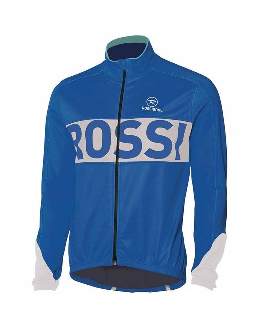 Rossignol Blue Jersey Track Jacket for men