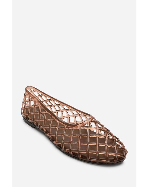 Where's That From Pink Wheres Kori Jelly Ballet Pumps