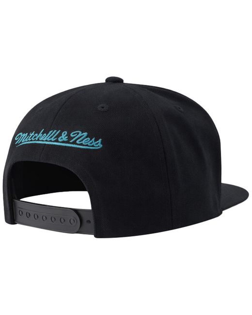 Mitchell & Ness Black Nba San Antonio Spurs Wool Solid Cap
