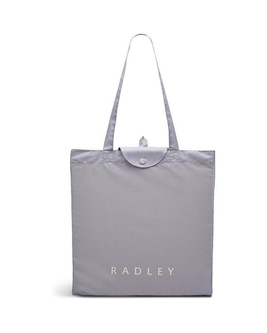 Radley Gray Responsible Foldaway Shoulder Bag