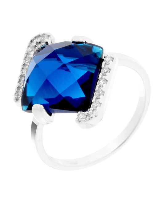 Orphelia Blue 925 Sterling Ring