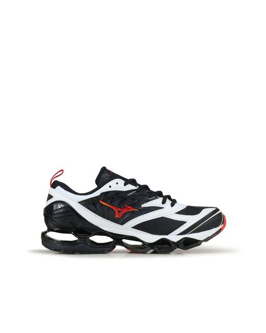Mizuno Wave Prophecy "icon" Lace-up Black Synthetic Trainers D1ga212209 in  White for Men | Lyst UK