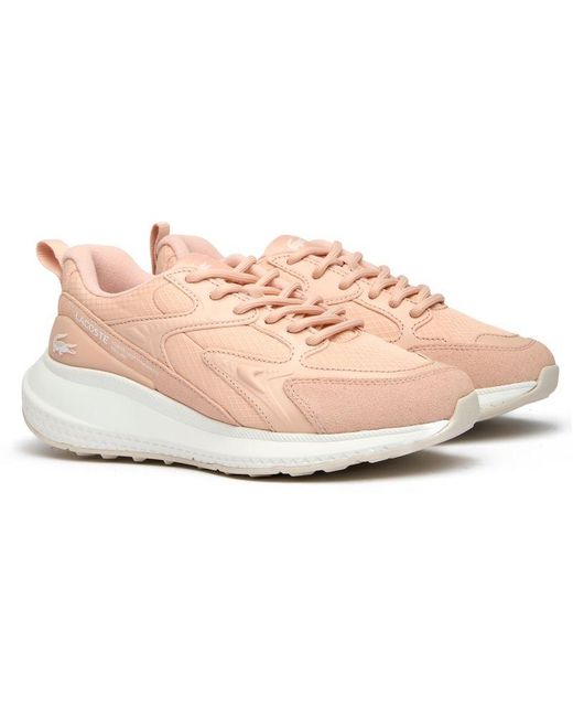 Lacoste Pink L003 Evo Trainers