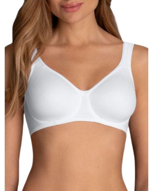 Rosa Faia White Twin Underwired Moulded Bra