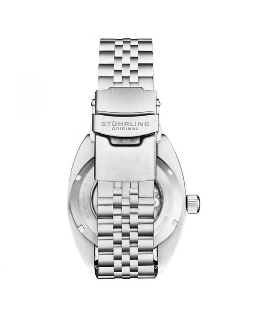 Stuhrling Gray Automatic Depthmaster Diver Watch for men