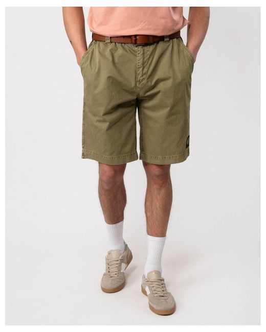 Belstaff Green Dalesman Shorts for men