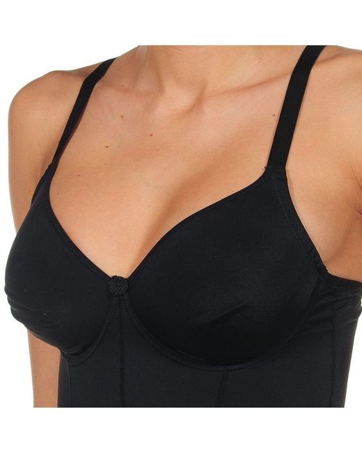 Selene Black Cristina Classic Non-Padded Underwire Bodysuit