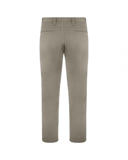 Dockers Gray Slim Tapered Leg Chino Trousers for men