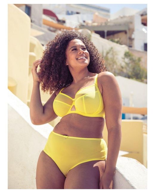 Curvy Kate Yellow Victory Balcony Bra