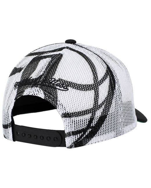 Mitchell & Ness Black Nba Brooklyn Nets Off The Backboard Cap for men